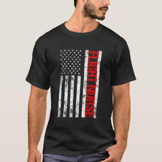 American Flag Nurse T-Shirt