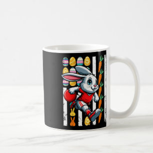 American Flag Oaster Eggs Bunny Playing Bowling Pl Kaffeetasse