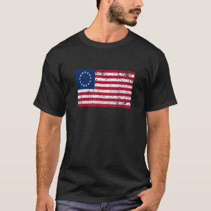 American Flag Old Glory USA U T-Shirt