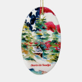 American Flag Ornament (Rechts)