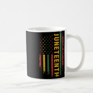 American Flag Pan African Colors for Celebating J Kaffeetasse