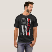 American Flag Papa T-Shirt (Vorne ganz)