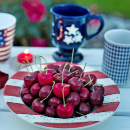 American Flag Paper Napkin Serviette