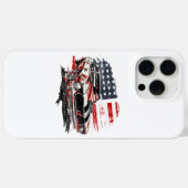 American Flag Patriotic Case-Mate iPhone Hülle (Rückseite (Horizontal))