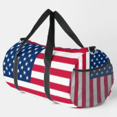 American Flag Patriotic Duffle Bag (Rechte Ecke)