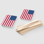 American Flag Patriotic Hand Fans Fächer (Non-assembled)