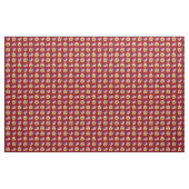 American Flag Patriotic Happy Face 4. Juli Stoff (Fat Quarter (45,7 x 55,9 cm))