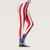 American Flag Patriotic Leggings (Rechts)
