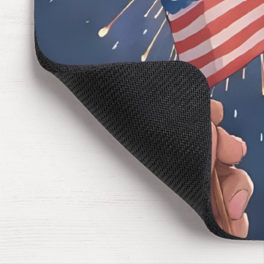 American Flag Patriotic Mousepad (Ecke)