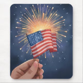 American Flag Patriotic Mousepad (Vorne)