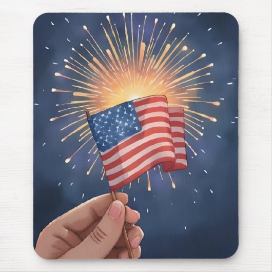 American Flag Patriotic Mousepad (Vorne)