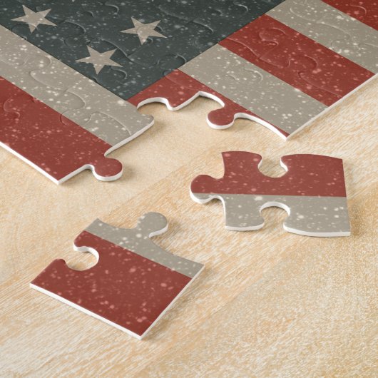 American Flag Patriotic Puzzle (Seite)