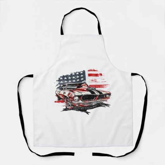 American Flag Patriotic Schürze (Vorderseite)