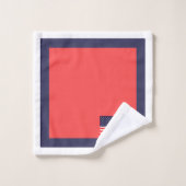 American Flag Patriotic Towel Set (Waschlappen)