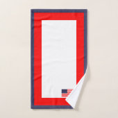 American Flag Patriotic Towel Set (Handtuch)