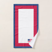 American Flag Patriotic Towel Set (Handtuch)