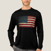 American Flag Patriotic Tri-Blend Shirt (Vorderseite)