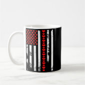 American Flag Patriotic Valentines Day Clic He Kaffeetasse (Links)