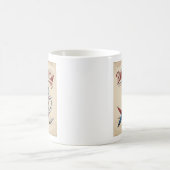 American Flag Pattern Coffee Cup - Patriotic Brew Kaffeetasse (Mittel)
