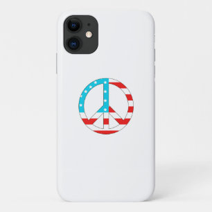 American Flag Peace Sign Case-Mate iPhone Hülle