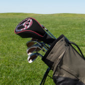 American Flag Peace Sign Golf Headcover (In SItu)