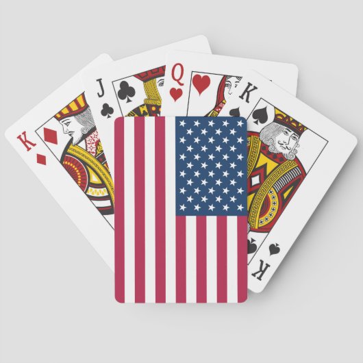 American Flag Playing Cards Spielkarten (Rückseite)