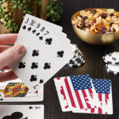 American Flag Poker Cards Spielkarten (In Situ)