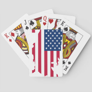 American Flag Poker Cards Spielkarten