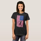 American Flag Pole Vault T-Shirt (Vorne ganz)