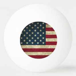 American Flag Pong Ball Tischtennisball