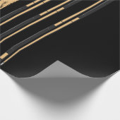 American Flag Pool Player Geschenkpapier (Ecke)