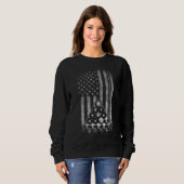 American Flag Pool Player Sweatshirt (Vorne ganz)