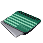 American Flag Pop Art Laptopschutzhülle (Vorne Knopf)