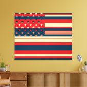 American Flag Pop Art Leinwanddruck (Insitu (Wohnzimmer))
