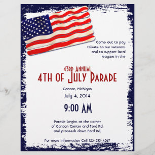American Flag Popsitick Folkart Flyer