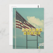 American Flag Post Card Postkarte (Vorne/Hinten)