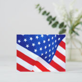 American Flag Postcard Postkarte (Stehend Vorderseite)