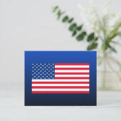 American Flag Postcard Postkarte (Stehend Vorderseite)