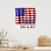 American Flag Poster (Küche)