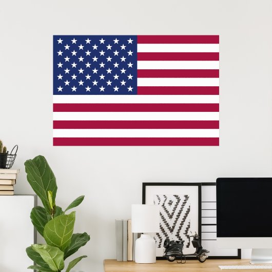 American Flag Poster (Heimbüro)