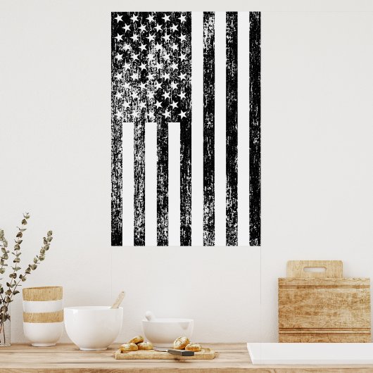 American Flag Poster (Küche)