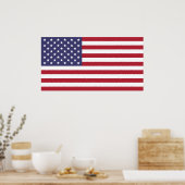 American Flag Poster (Küche)