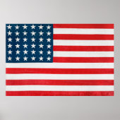 American Flag Poster (Vorne)