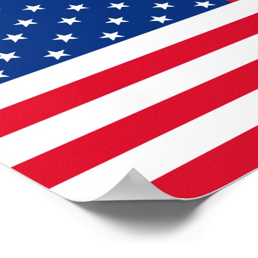 American Flag Poster (Ecke)
