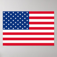 American Flag Poster