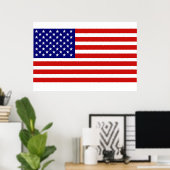 American Flag Poster (Heimbüro)