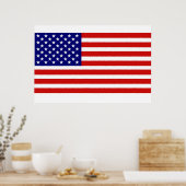 American Flag Poster (Küche)