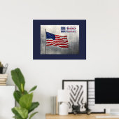American Flag Poster (Heimbüro)