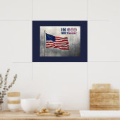 American Flag Poster (Küche)