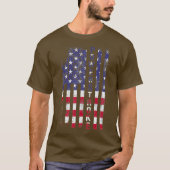 American Flag Powerstroke T-Shirt (Vorderseite)